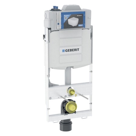 Geberit GIS Element für Wand-WC, 125 cm mit Sigma UP-Spülkasten 12 cm mit HS50 Hygienespülung