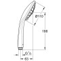 GROHE Euphoria 110 Massage Handbrause