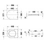 Duravit Universal WC-Sitz D-shaped mit Absenkautomatik