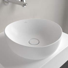 Villeroy & Boch Antao Aufsatzwaschbecken 40 x 39,5 cm, ohne Überlauf, ungeschliffen