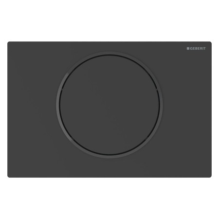 Geberit Sigma WC-Steuerung mit elektronischer Spülauslösung, Netzbetrieb, Betätigungsplatte Sigma10 für Stützklappgriff, Funk