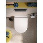 Duravit D-Code WC-Sitz, ohne Absenkautomatik, vormontierte Scharniere