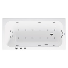 Duravit Qatego Rechteck-Whirlwanne mit Combi-System P 150 x 75 cm, Einbauversion