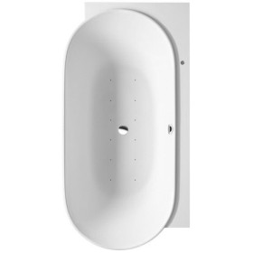 Duravit Luv Whirlwanne mit Air-System 185 x 95 cm Ecke links mit mit Bodenzulauf