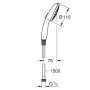 GROHE Vitalio Start 110 Handbrauseset mit 2 Strahlarten