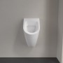Villeroy & Boch Subway Absaug-Urinal ohne Deckel, Zulauf verdeckt