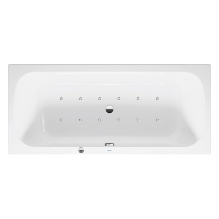 Duravit Qatego Rechteck-Whirlwanne mit Air-System 180 x 80 cm, Einbauversion