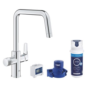 GROHE Blue Pure Start Einhand-Spültischarmatur Starter Set mit Mini Aktivkohlefilter GROHE Blue Pure Start Einhand-Spültischarmatur Starter Set mit Mini Aktivkohlefilter