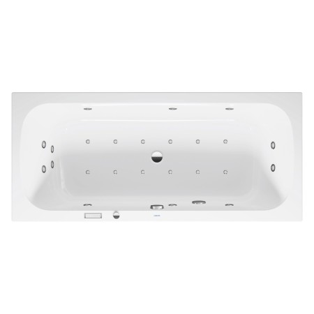 Duravit Qatego Rechteck-Whirlwanne mit Combi-System E 180 x 80 cm, Einbauversion