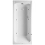 Duravit D-Code Rechteck Whirlwanne 170 x 75 cm mit Jet Project