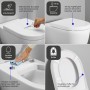 Duravit Universal WC-Sitz D-shaped mit Absenkautomatik