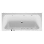Duravit Qatego Rechteck-Whirlwanne mit Jet-System 180 x 80 cm, Einbauversion