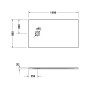 Duravit Sustano Duschwanne 140 x 80 cm