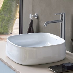 Duravit Zencha Aufsatzbecken 42 x 42 cm, ohne Hahnlochbank