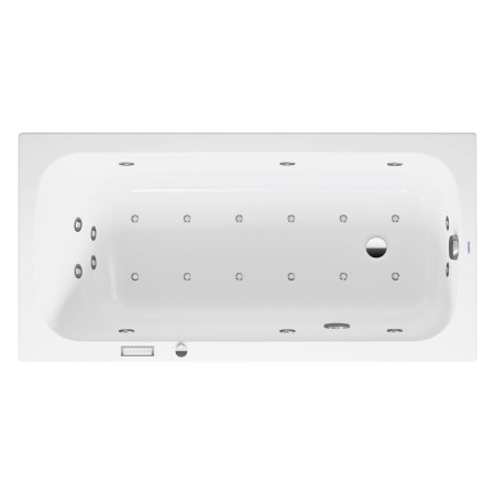 Duravit Qatego Rechteck-Whirlwanne mit Combi-System E 150 x 75 cm, Einbauversion