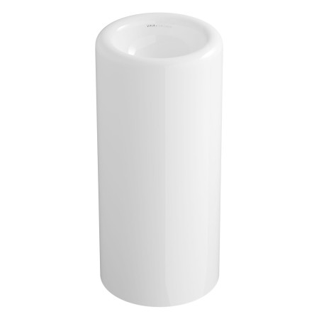 VitrA Liquid Monoblock-Waschtisch rund, 40 x 85 cm