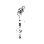 GROHE Rainshower SmartActive 130 Cube Wandhalterset