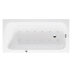 Duravit Qatego Rechteck-Whirlwanne mit Air-System 150 x 75 cm, Einbauversion