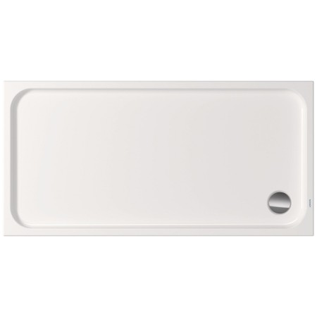 Duravit D-Code Rechteck Duschwanne 160 x 80 cm mit Antislip