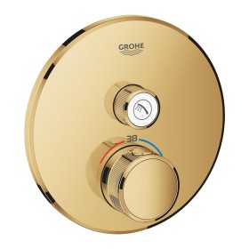 GROHE Grohtherm SmartControl Thermostat Fertigmontageset mit einem Absperrventil, runde Ausführung GROHE Grohtherm SmartControl Thermostat Fertigmontageset mit einem Absperrventil, runde Ausführung