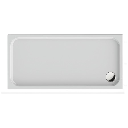 Duravit D-Code Rechteck Duschwanne 160 x 75 cm mit Antislip