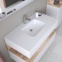 Duravit Qatego Einbauwaschtisch 48 x 32 cm, mit HygieneGlace