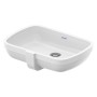 Duravit Qatego Einbauwaschtisch 48 x 32 cm, mit HygieneGlace