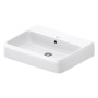 Duravit Qatego Waschtisch 60 x 47 cm, ohne Hahnloch, mit HygieneGlace