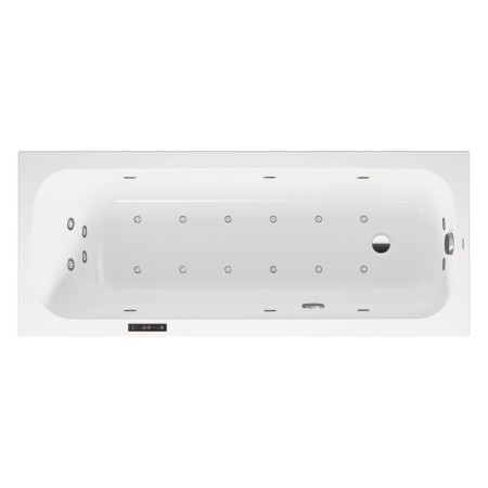 Duravit Qatego Rechteck-Whirlwanne mit Combi-System L 170 x 70 cm, Einbauversion