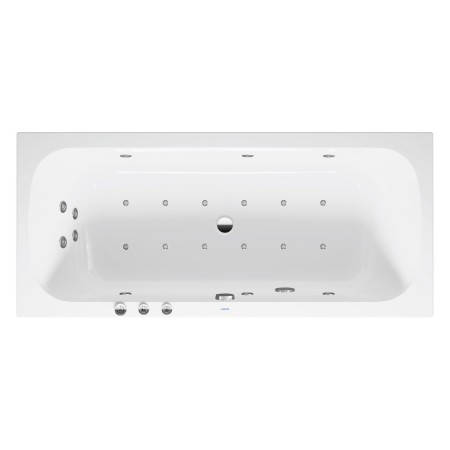 Duravit Qatego Rechteck-Whirlwanne mit Combi-System P 180 x 80 cm, Einbauversion