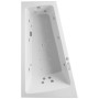 Duravit Paiova Whirlwanne 170 x 100 cm mit Combi-System E, Rückenschräge links