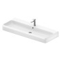 Duravit Qatego Waschtisch 120 x 47 cm geschliffen, 1 Hahnloch