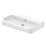 Duravit Qatego Waschtisch 80 x 47 cm geschliffen, ohne Hahnloch