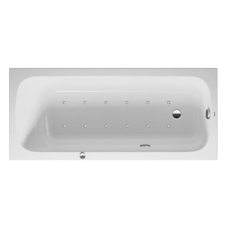Duravit Qatego Rechteck-Whirlwanne mit Air-System 170 x 75 cm, Einbauversion
