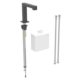 Geberit Brenta Waschtischarmatur Standmontage, Batteriebetrieb, mit AP-Funktionsbox