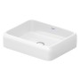 Duravit Qatego Aufsatzbecken eckig 50 x 40 cm mit HygieneGlace