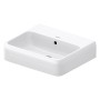Duravit Qatego Waschtisch 50 x 42 cm geschliffen, ohne Hahnloch