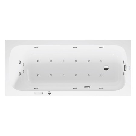 Duravit Qatego Rechteck-Whirlwanne mit Combi-System E 170 x 75 cm, Einbauversion