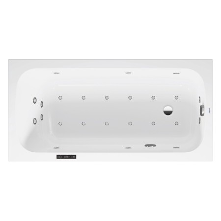 Duravit Qatego Rechteck-Whirlwanne mit Combi-System L 150 x 75 cm, Einbauversion