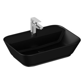 Vitra Options Geo Aufsatzwaschtisch 59,5 x 42,5 cm, ohne Überlaufloch, freistehend