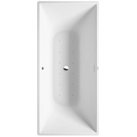 Duravit DuraSquare Rechteck-Whirlwanne mit Air-System 185 x 85 cm Freistehend