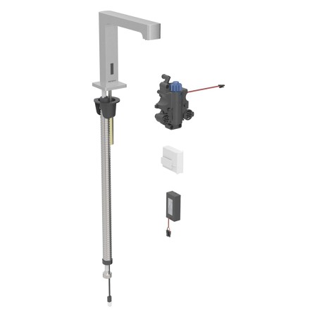 Geberit Brenta Waschtischarmatur Standmontage, Batteriebetrieb, für UP-Funktionsbox