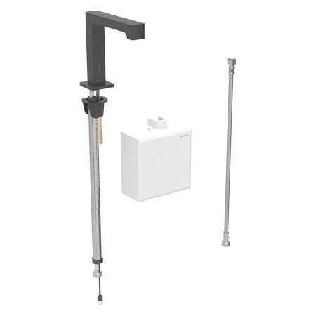 Geberit Brenta Waschtischarmatur Standmontage, Batteriebetrieb, mit AP-Funktionsbox