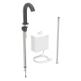 Geberit Piave Waschtischarmatur Standmontage, Netzbetrieb, mit AP-Funktionsbox