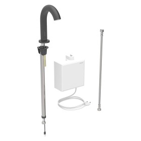 Geberit Piave Waschtischarmatur Standmontage, Netzbetrieb, mit AP-Funktionsbox