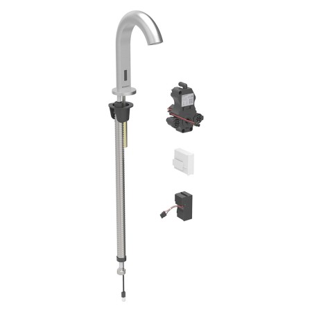 Geberit Piave Waschtischarmatur Standmontage, Netzbetrieb, für UP-Funktionsbox