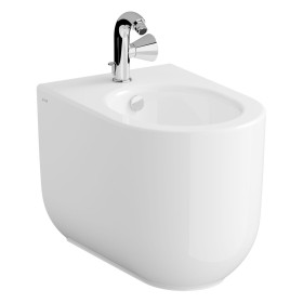 VitrA Liquid Stand-Bidet, 1 Hahnloch und Überlaufloch