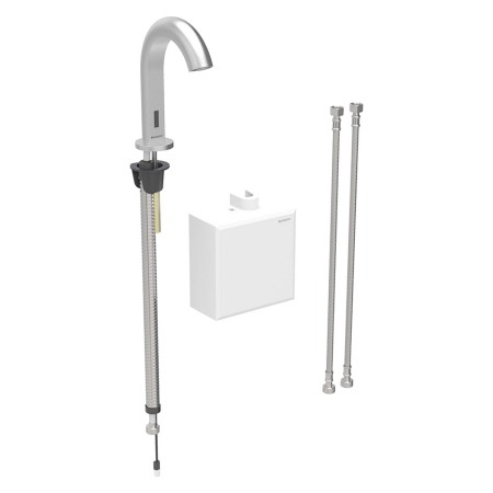 Geberit Piave Waschtischarmatur Standmontage, Batteriebetrieb, mit AP-Funktionsbox