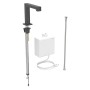 Geberit Brenta Waschtischarmatur Standmontage, Netzbetrieb, mit AP-Funktionsbox
