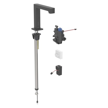 Geberit Brenta Waschtischarmatur Standmontage, Netzbetrieb, für UP-Funktionsbox